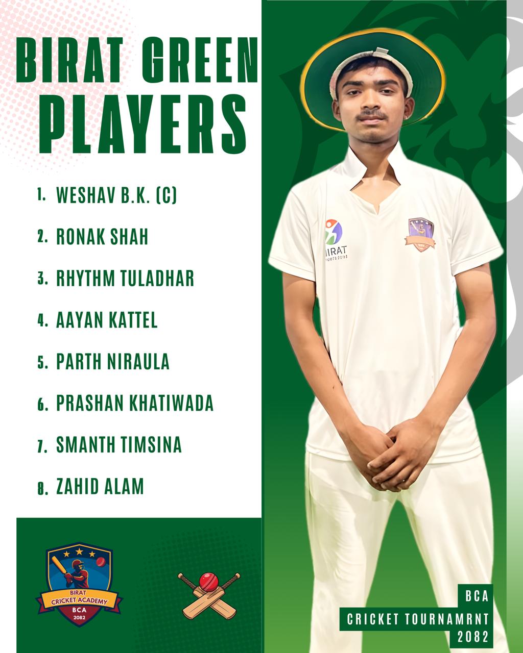 U-14 BCA Cricket Tournament, Here We Go !!!!