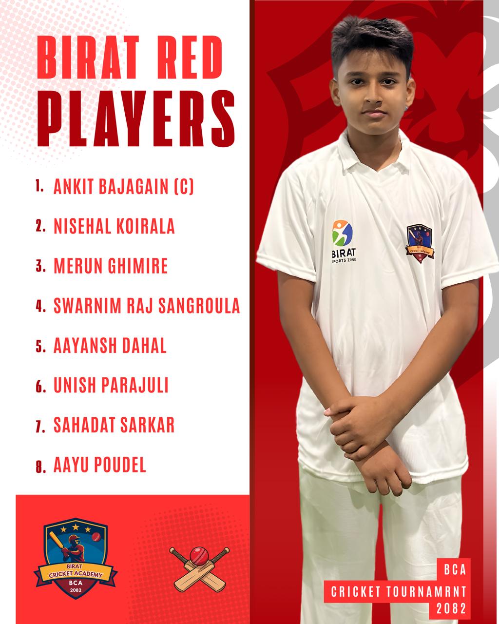 U-14 BCA Cricket Tournament, Here We Go !!!!